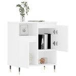 ZNTS Sideboard White 60x35x70 cm Engineered Wood 831180