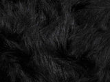 Faux Sheepskin Rug TAFALLA Black 200 x 280 cm Polyester 42021573