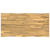 Live Edge Table Top 110 x 60 x 3.5 cm Rectangular White 938622