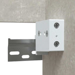 Bathroom Cabinet with Mirror Concrete Grey Engineered Wood 804867