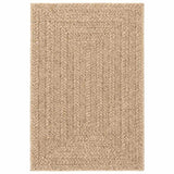 Rug ZIZUR 140x200 cm Jute Look Indoor and Outdoor 364832