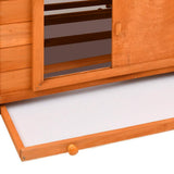 Chicken Coop 150x96x110 cm Solid Firwood 171459