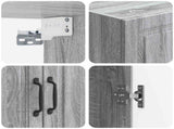 Wall-Mounted Cabinet Grey Sonoma 59 x 31 x 60 cm 899261