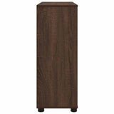 Storage Cabinet Brown Oak 80 x 31 x 81 cm Engineered Wood 888854