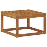 Outdoor Footstool Solid Acacia Wood Natural 59 x 59 x 37 cm 900448