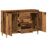 Sideboard Old Wood 102x35x70 cm Engineered Wood 856484