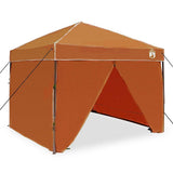 Canopy Tent Manual Orange 243 x 243 x 251 cm Fabric 42007382