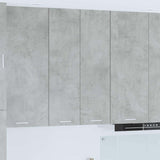 Hanging Cabinet Concrete Grey 60 x 31 x 100 cm Engineered Wood 884357