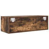 TV Cabinets 2 pcs Smoked Oak 80x31x25.5 cm Engineered Wood 861517