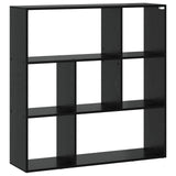 Book Cabinet 102 x 29 x 103.5 cm Engineered Wood Black Oak 8015689