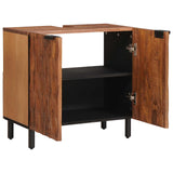 Bathroom Sink Cabinet Brown 62 x 33 x 58 cm Solid Mango Wood 4017919