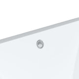 Bathroom Sink White 52x38.5x19.5 cm Rectangular Ceramic 153726