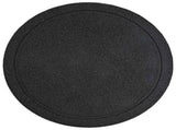 Stepping Stone 6 pcs Black 44 x 2 cm Rubber 42030076