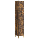 Cabinet Set 2 pcs Smoked Oak Engineered Wood 3416714
