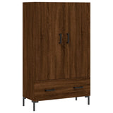 Highboard Brown Oak 69.5x31x115 cm Engineered Wood 828243