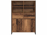 Sideboard 2 pcs Old Wood 81 x 36 x 150.5 cm Engineered Wood 3403038