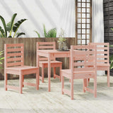 5 Piece Garden Dining Set Solid Wood Douglas 3154682