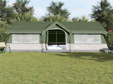 Family Tent with Roof Green and Beige 622 x 295 x 238 cm 4100700