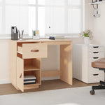 ZNTS Desk 95x50x75 cm Solid Wood Pine 820102