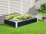 302L Raised Garden Bed, Weather-resistant PP Planter Box Containers for Outdoor Patio Plant Flower T3398P318839
