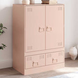Highboard Pink 67x39x95 cm Steel 841806