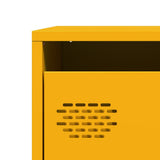 Highboard Mustard Yellow 39x35x103.5 cm Steel 851403