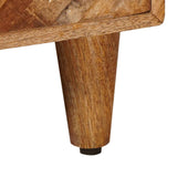Coffee Table Brown 80 x 50 x 40 cm Solid Mango Wood 4018920
