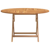 Folding Garden Table 110x75 cm Solid Wood Teak 362618