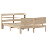 Bed Frame with Headboard without Mattress 160x200 cm 3306831