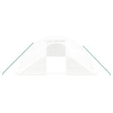 Greenhouse with Steel Frame White 48 m 12x4x2 m 3188076