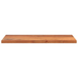 Table Top 100x70x2.5 cm Rectangular Solid Wood Acacia 370935