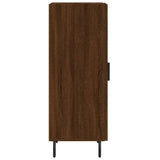 Sideboard Brown Oak 34.5x34x90 cm Engineered Wood 828819