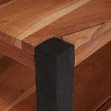 TV Cabinet with Drawer Brown 110 x 30 x 40 cm Solid acacia wood 4104010