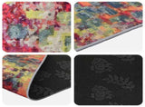 Rug Runner LESAKA Colourful 100 x 450 cm Diamond Velvet 42045262