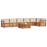 Outdoor Sofa Set 7 pcs Natural 3373579