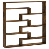 Wall Shelf Smoked Oak 103 x 17 x 102 cm Engineered Wood 8015020