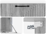 Wall-Mounted TV Cabinet Grey Sonoma 98 x 41 x 30 cm 898701