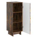 Sideboard Smoked Oak 33 x 34.5 x 90 cm Engineered Wood 893910