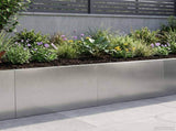 Retaining Wall 2 pcs 60 x 12 x 40 cm Stainless Steel Silver 8015273