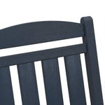 Garden Rocking Chair 2 pcs Navy 70 x 92 x 108cm Plastic 3335811