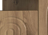 LED TV Cabinet ALKMAAR Artisan Oak Engineered Wood 896254