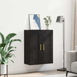 Wall Mounted Cabinet Black Oak 69.5 x 34 x 90 cm 882426