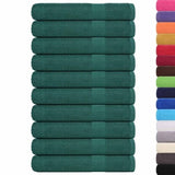 Sauna Towels 10 pcs "FROGN" Green 80x200 cm 100% Cotton 136865