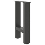 ZNTS Coffee Table Legs Anthracite 2 pcs 28x cm Steel 4013274