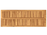Outdoor Bar Set 7 pcs Natural Solid Teak Wood 3422500