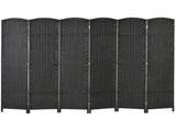 6 Panel Folding Room Divider, Freestanding Privacy Screen for Living Room, Bedroom and Office, 240 x T3398P423078