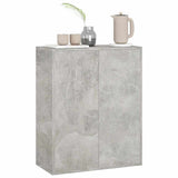 Sideboard Concrete grey Engineered wood 60 x 30 x 75 cm Sideboard 800733
