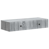 Wall-Mounted Side Table Grey Sonoma 87.5 x 34.5 x 17 cm 897991