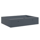 Wash Basin 50x38x11 cm Mineral Cast/Marble Cast Anthracite 155984