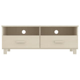 TV Cabinet HAMAR Honey Brown 106x40x40 cm Solid Wood Pine 340468